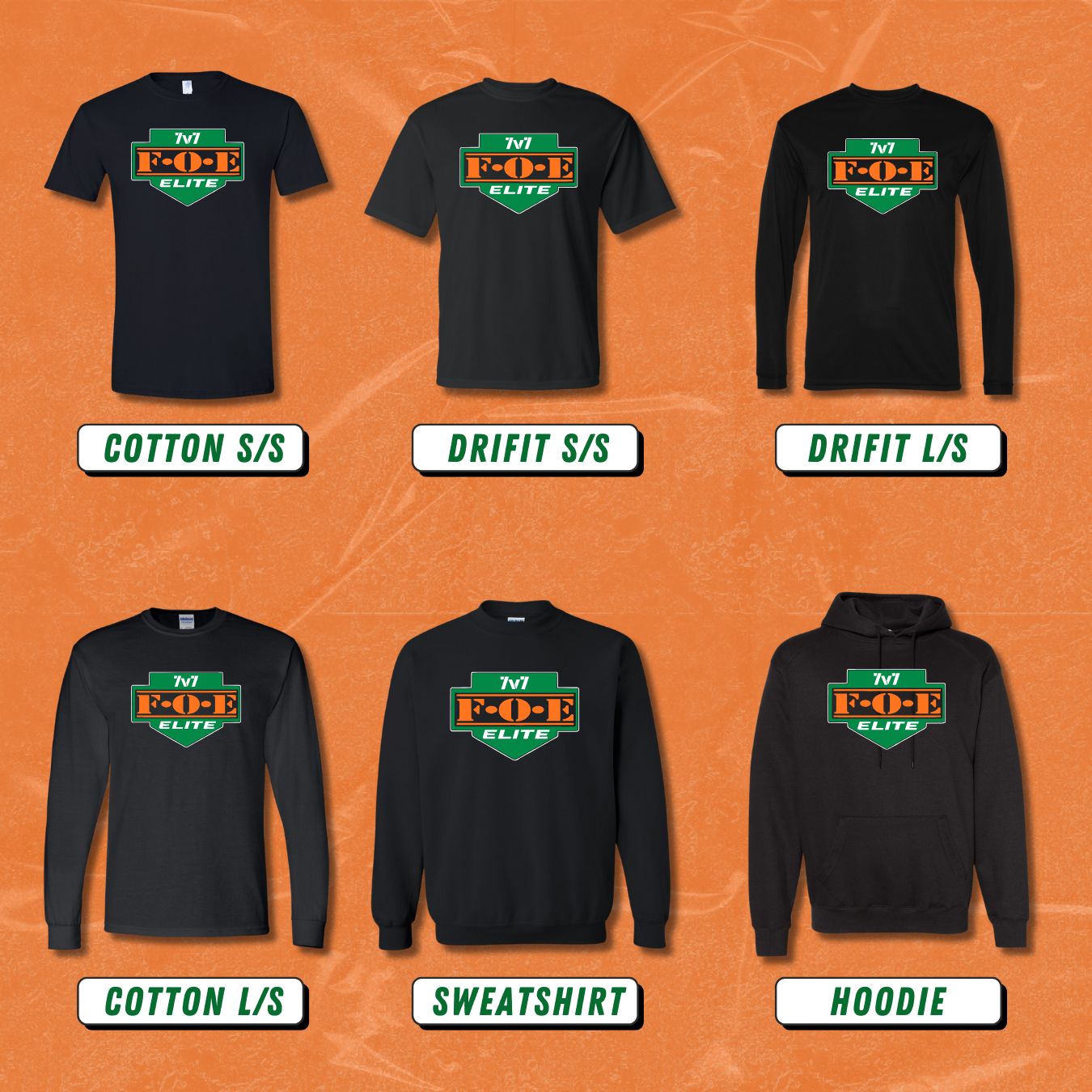 FOE 7v7 - Black Shirts