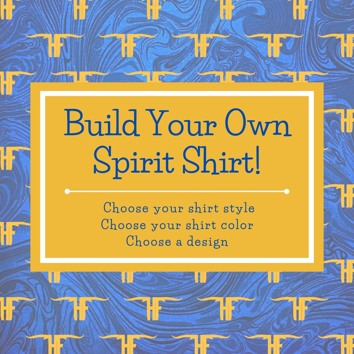 Build Your Own Spirit Shirt - Longhorns