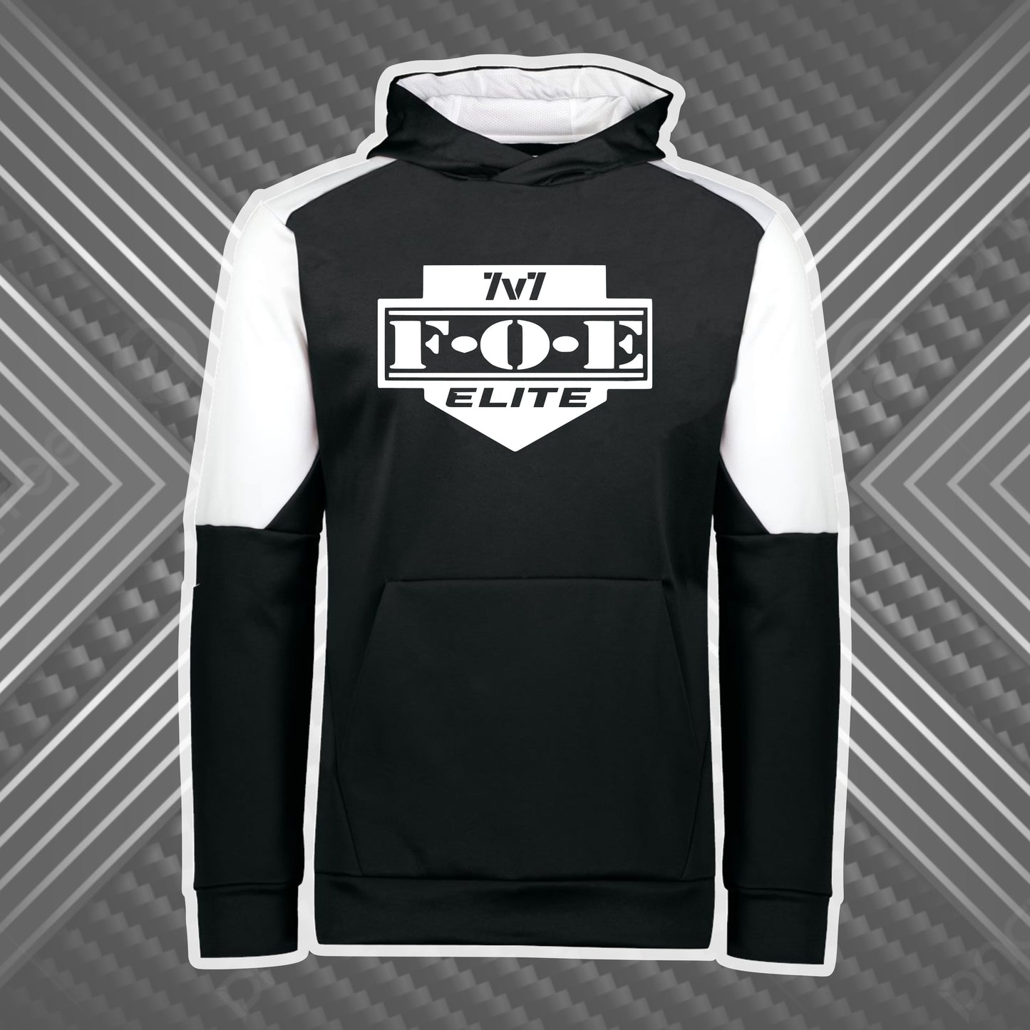 FOE 7v7 - Hoodie - Color Chip Black