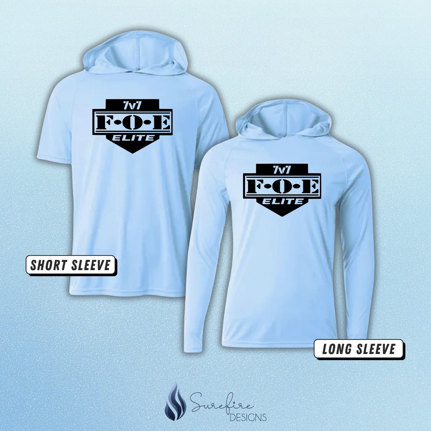FOE 7v7 - Hooded Drifit Shirt