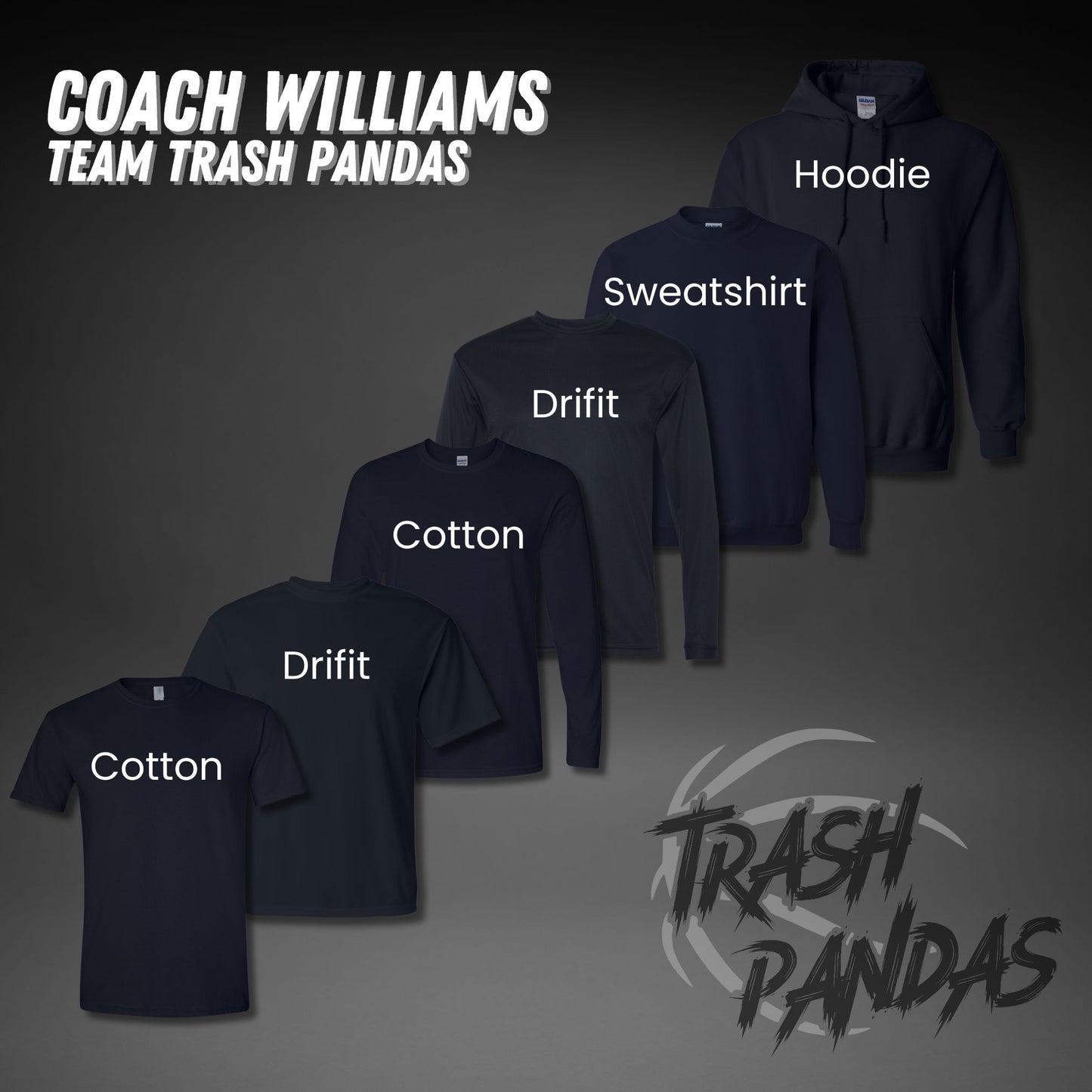 HFLD Team Trash Pandas Fan Gear