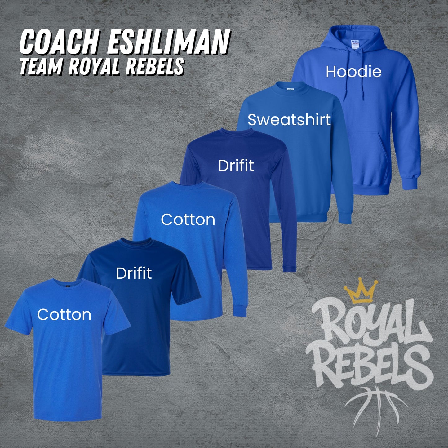 HFLD Team Royal Rebels Fan Gear