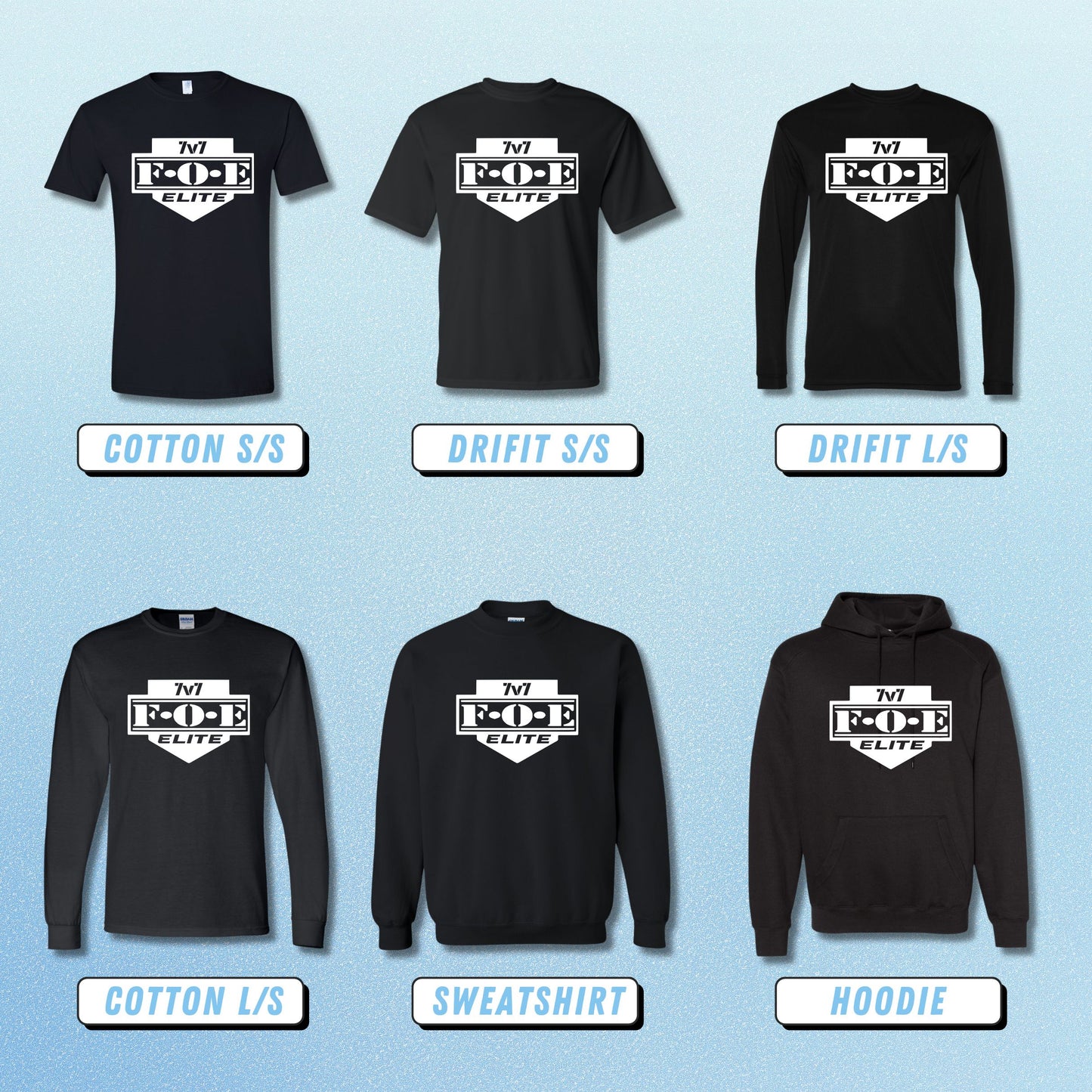 FOE 7v7 - Black Shirts