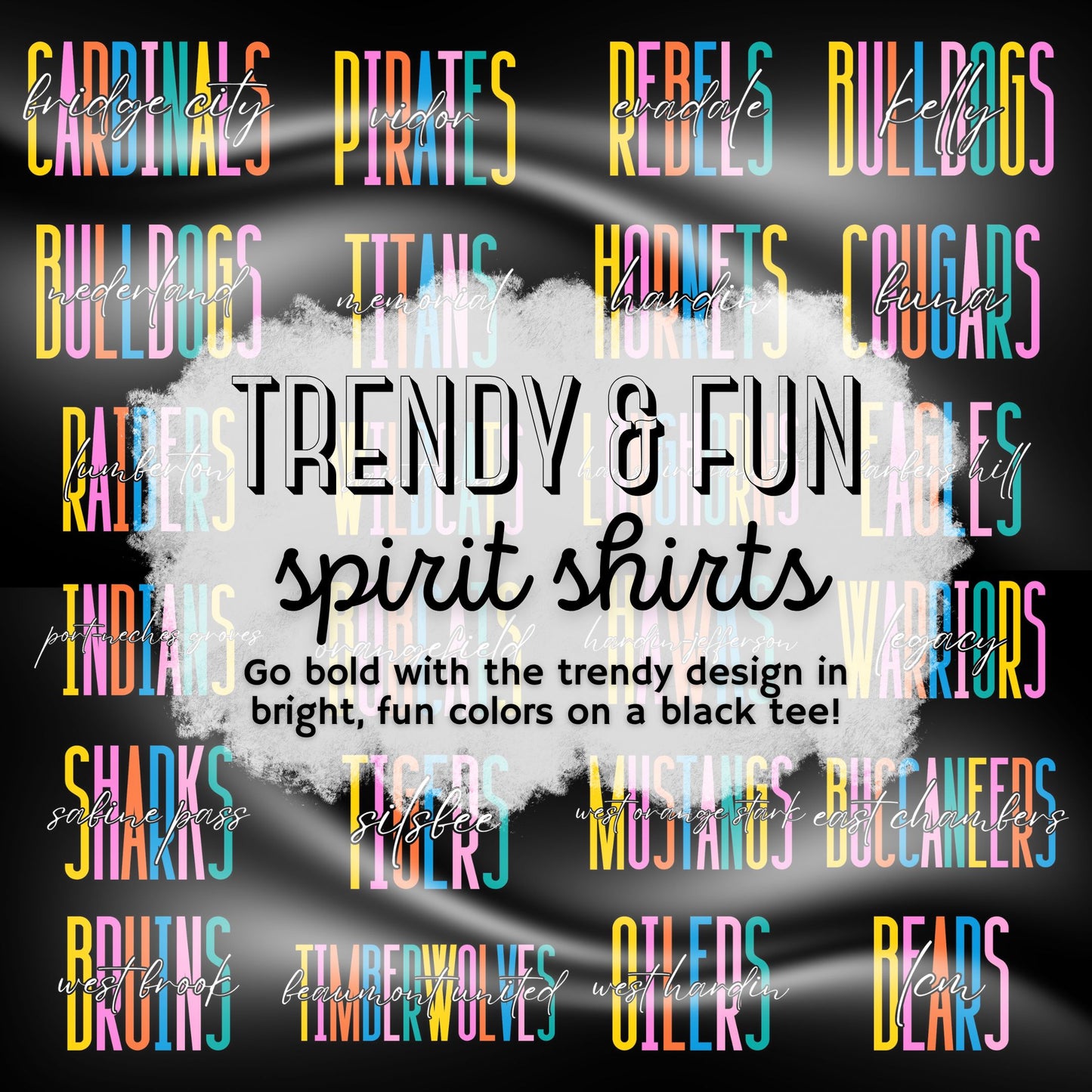 Choose Your Style Mascot Spirit Shirt