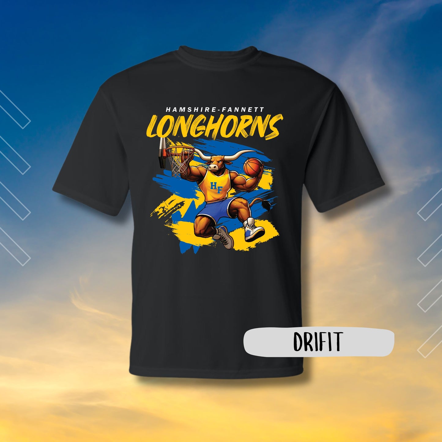 HF Longhorns Basketball Shirt