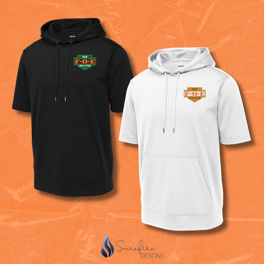 FOE - Hooded Short Sleeve Sweatshirt