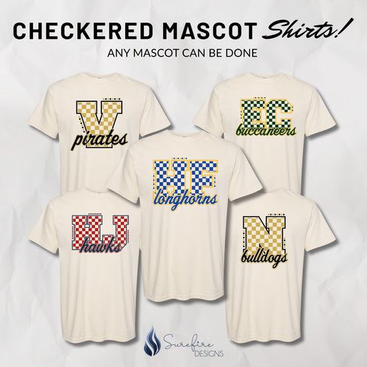 Checkered Mascot Shirt