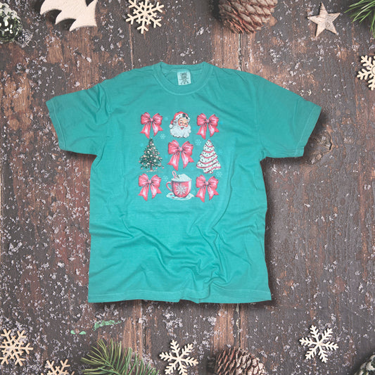 Christmas Coquette Bow Shirt