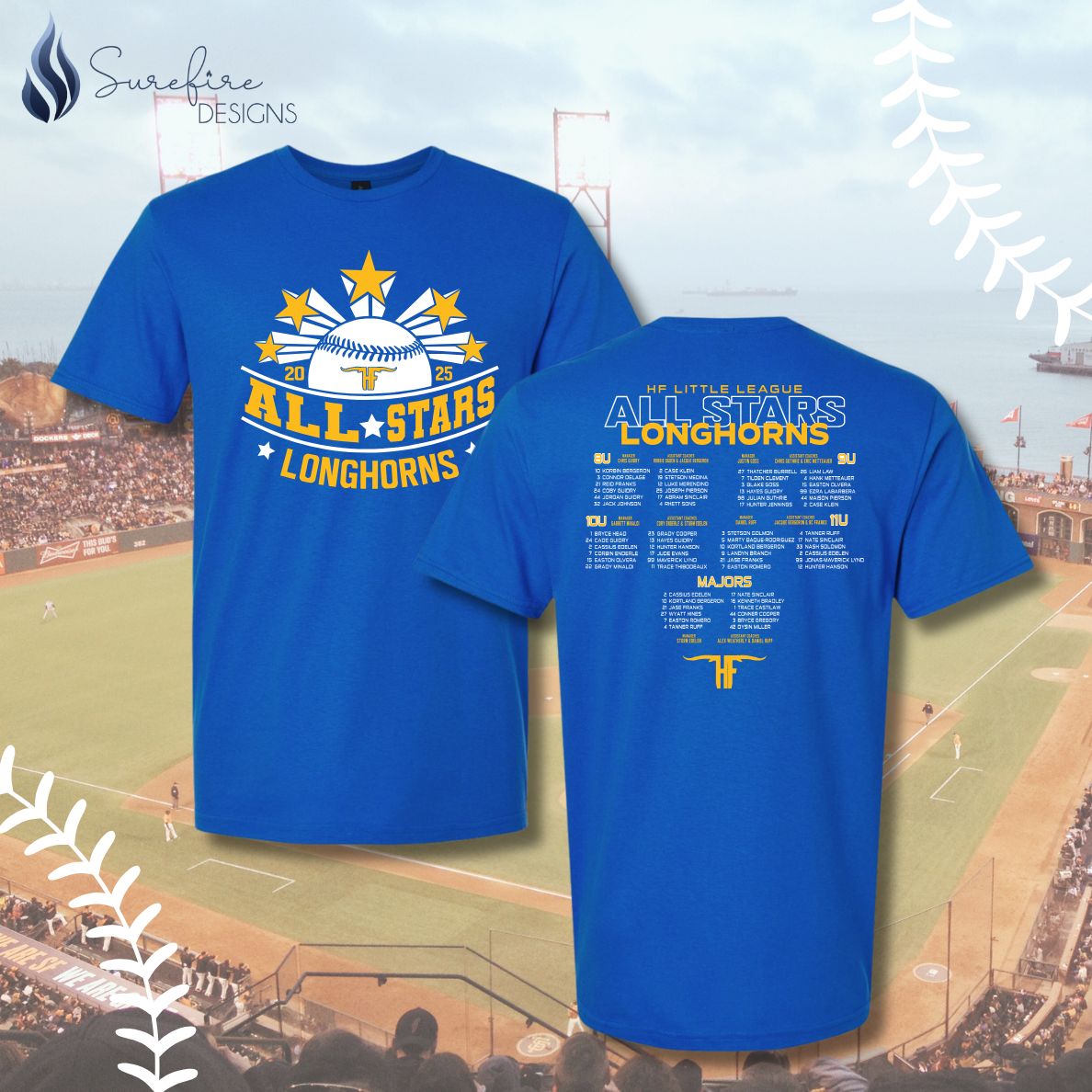 HFLL 2025 All-Stars Roster Shirt - PREORDER