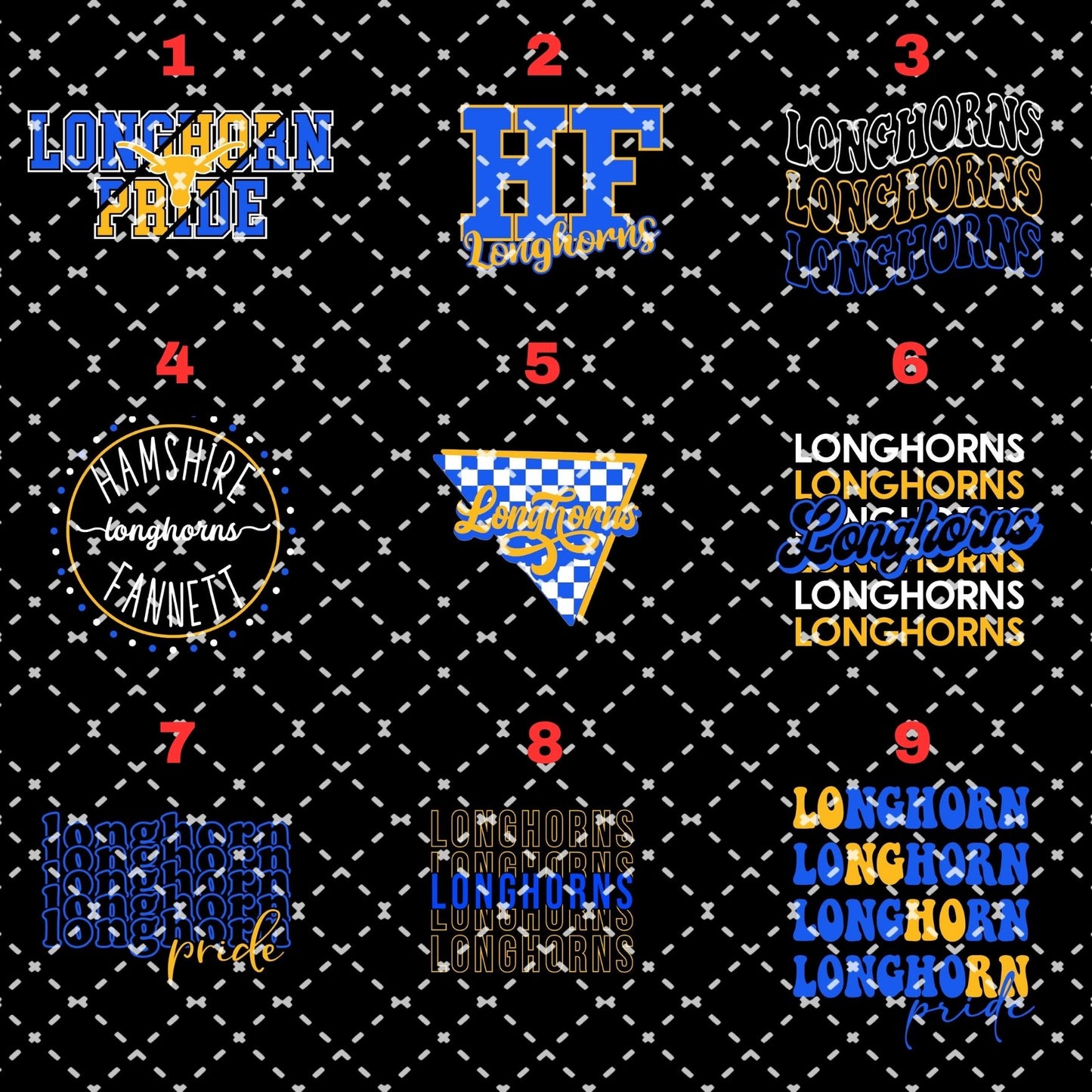 Build Your Own Spirit Shirt - Longhorns