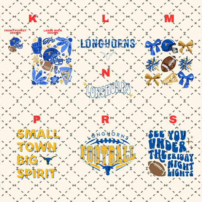 Build Your Own Spirit Shirt - Longhorns