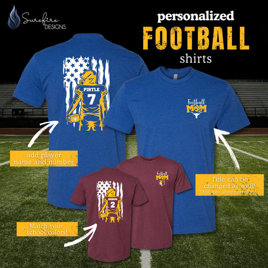 Personalized Football Fan Shirt