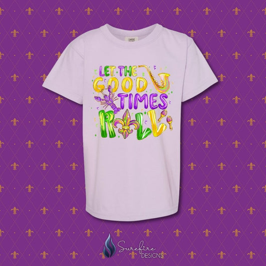 Mardi Gras Let the Good Times Roll Shirt