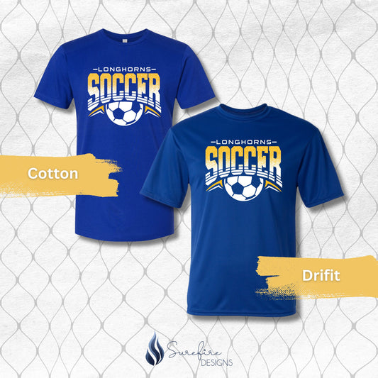 HF Longhorns Soccer Shirt