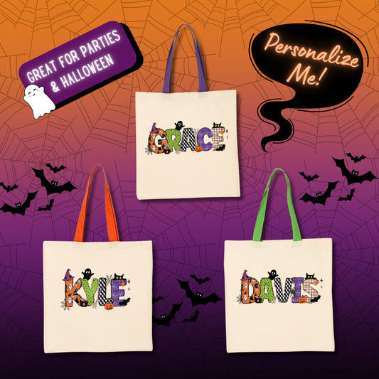 Personalized Halloween Bag