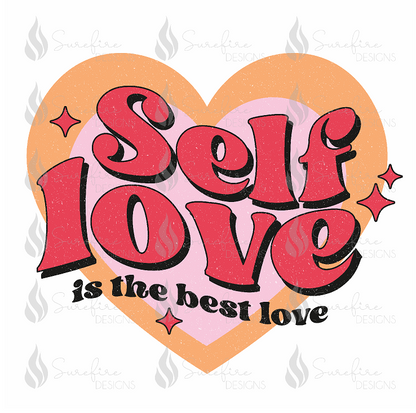 Self-Love HTV Transfer